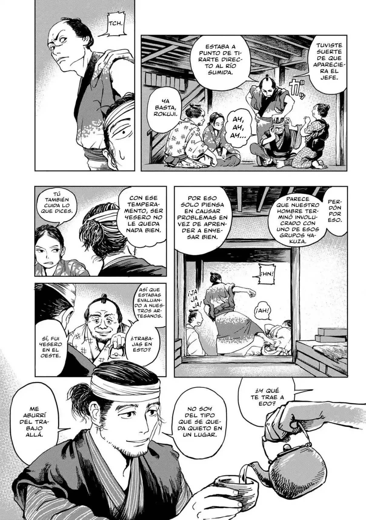 Kanda Gokurachou Shokuninbanashi - Capítulo 5 - Página 10 - LectorTMOo