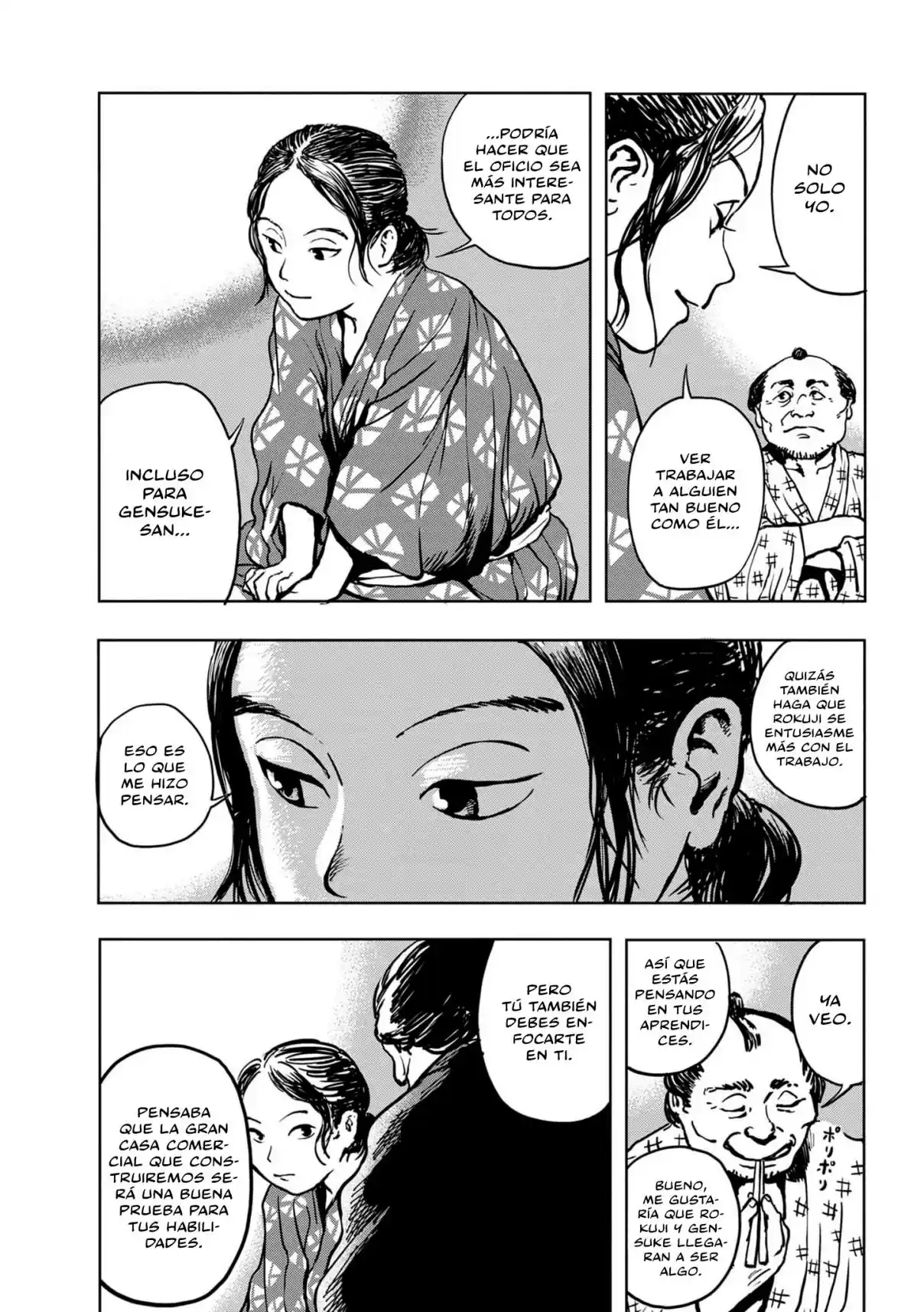 Kanda Gokurachou Shokuninbanashi - Capítulo 5 - Página 33 - LectorTMOo