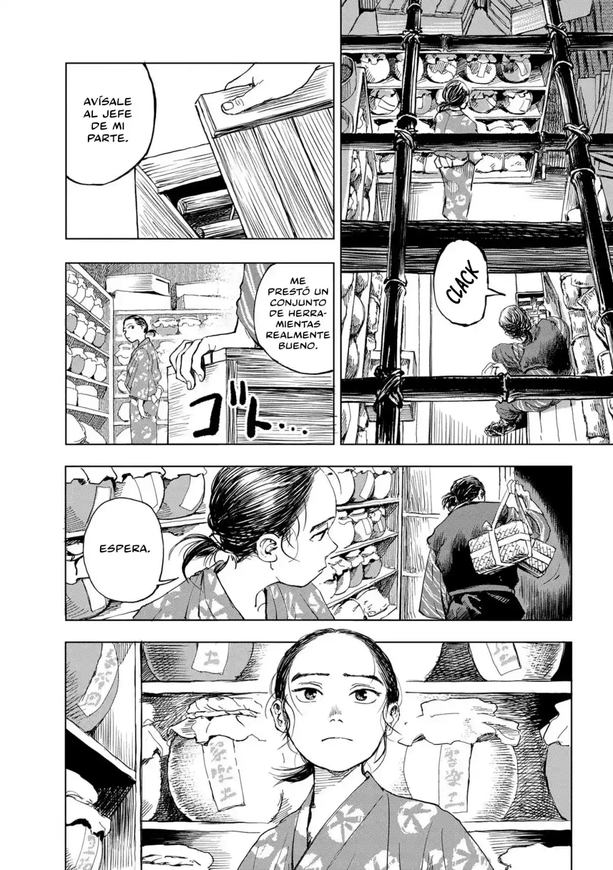 Kanda Gokurachou Shokuninbanashi - Capítulo 7 - Página 42 - LectorTMOo