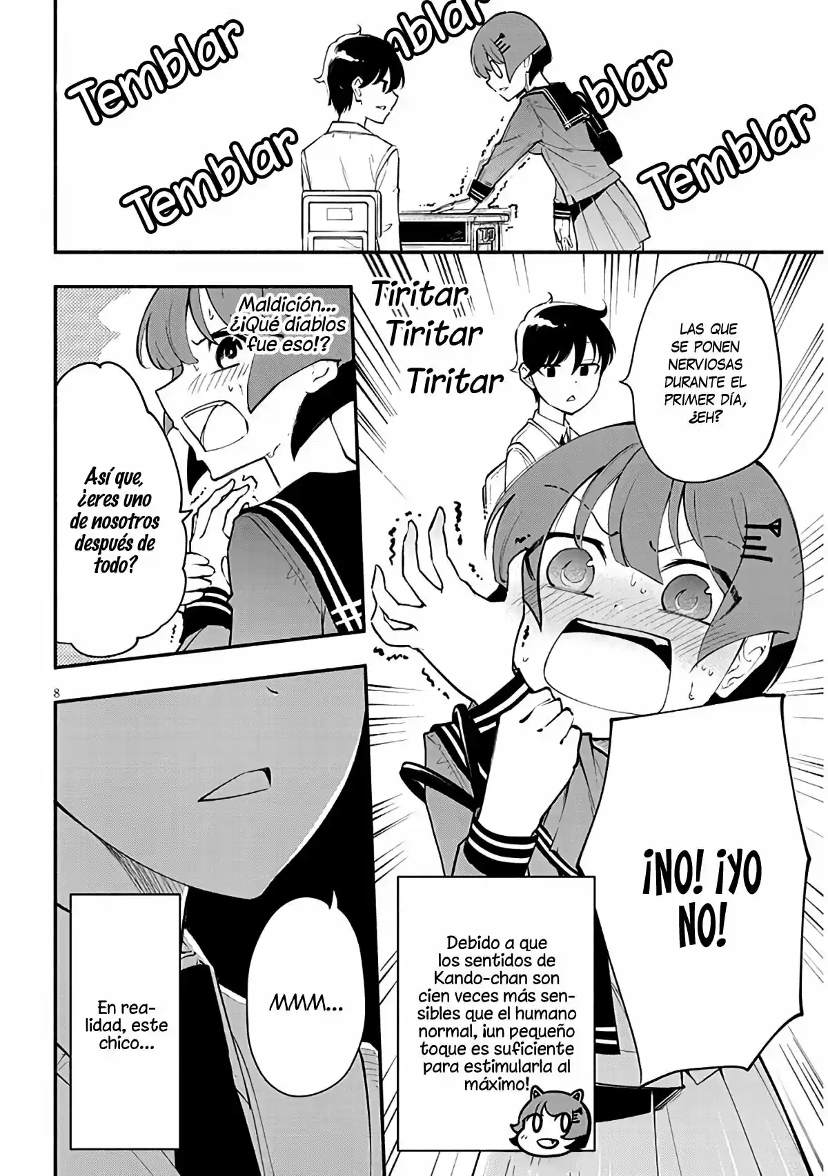 Kando-chan Ni Wa Sawaccha Dame! - Capítulo 1 - Página 10 - LectorTMOo