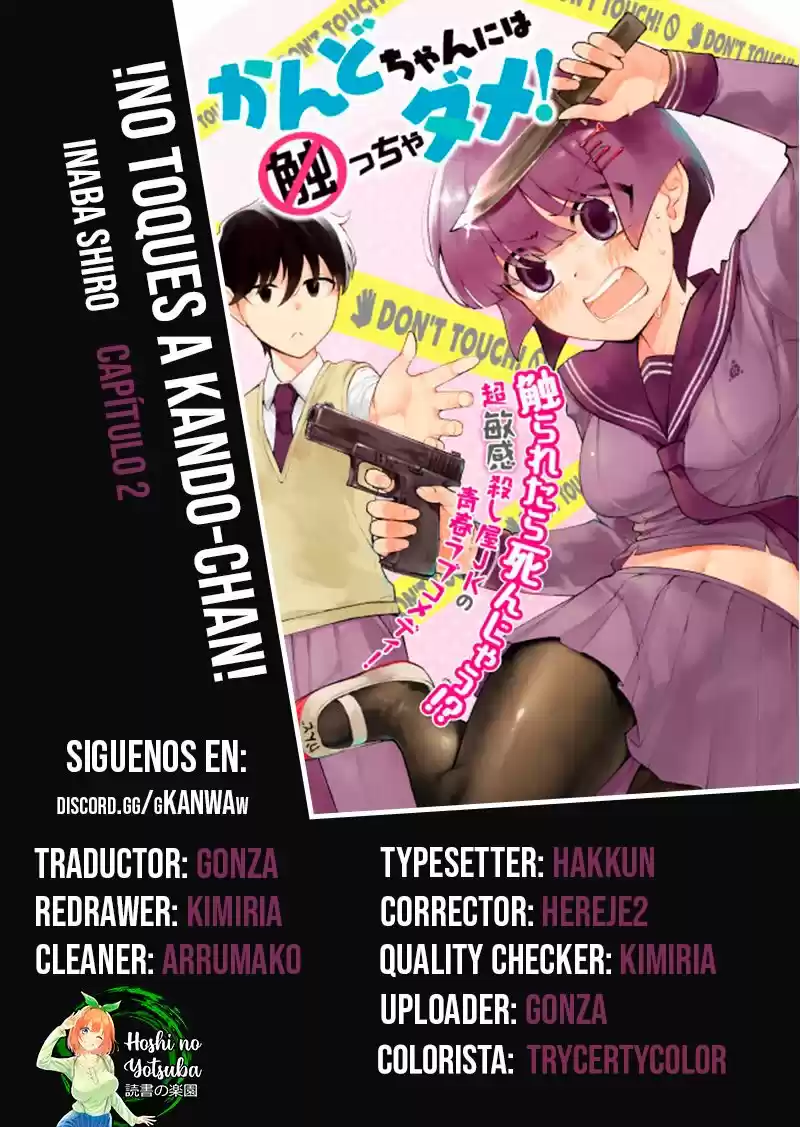 Kando-chan Ni Wa Sawaccha Dame! - Capítulo 2 - Página 1 - LectorTMOo
