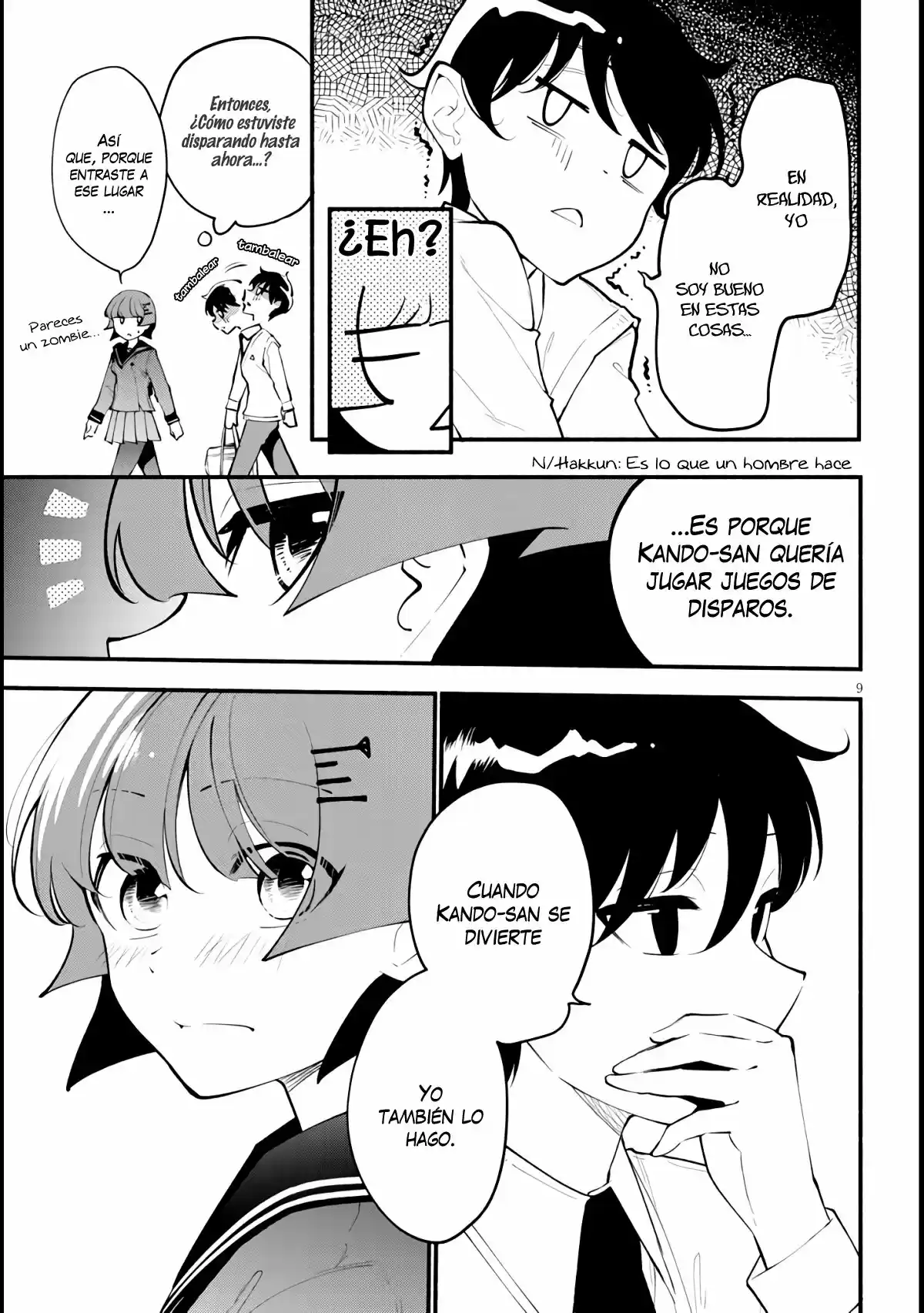 Kando-chan Ni Wa Sawaccha Dame! - Capítulo 4 - Página 9 - LectorTMOo
