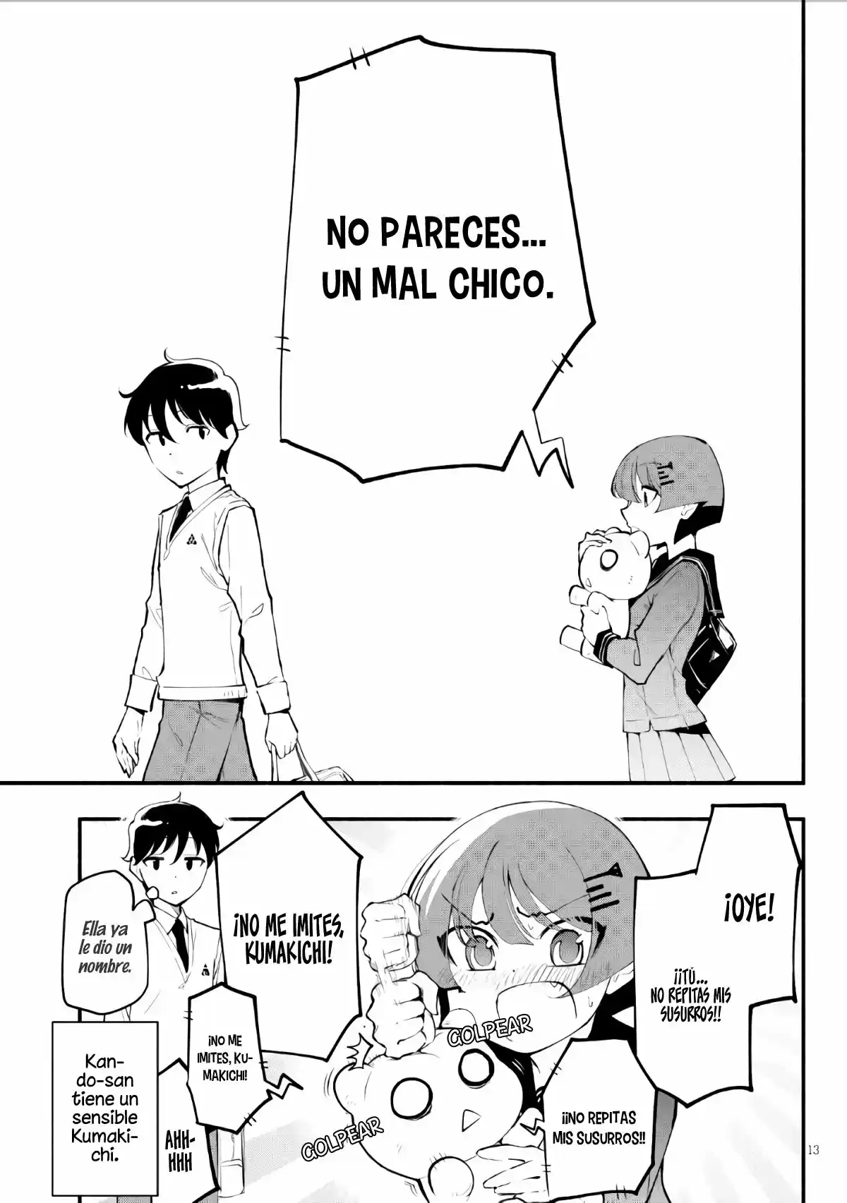 Kando-chan Ni Wa Sawaccha Dame! - Capítulo 4 - Página 13 - LectorTMOo