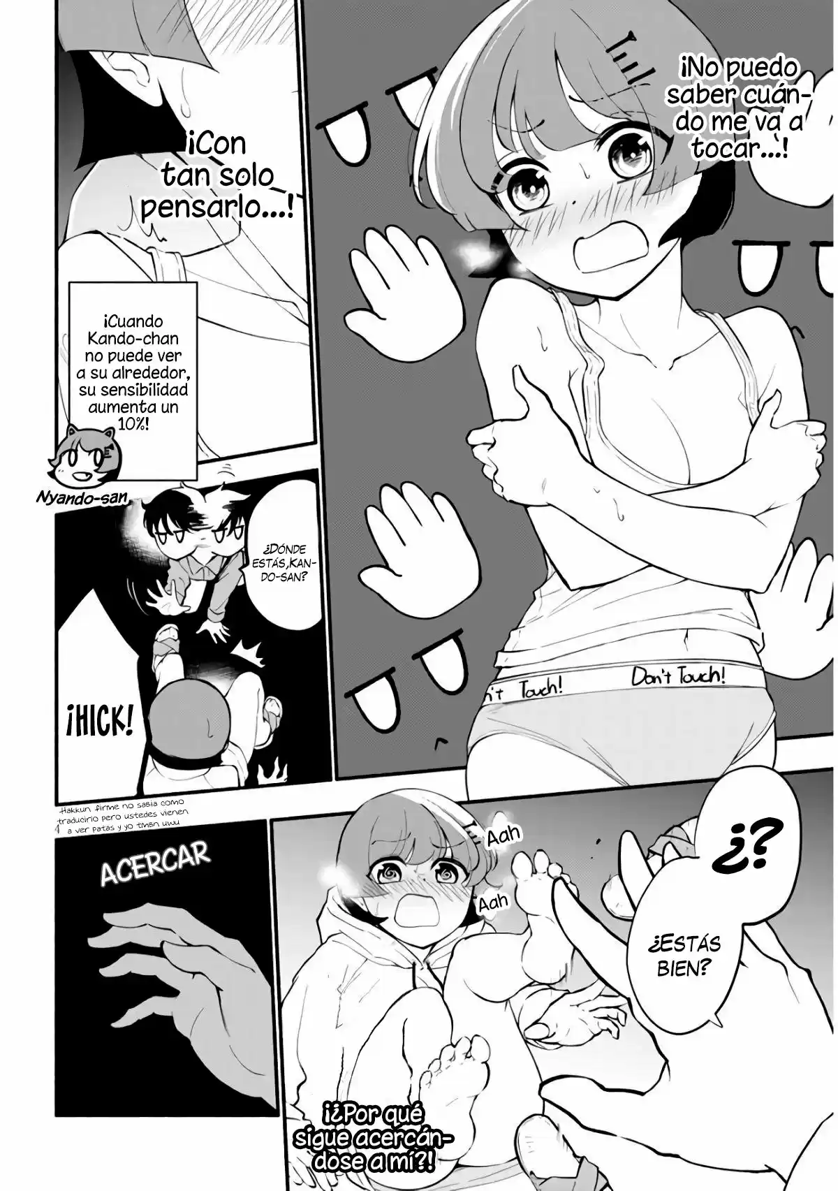 Kando-chan Ni Wa Sawaccha Dame! - Capítulo 7 - Página 5 - LectorTMOo
