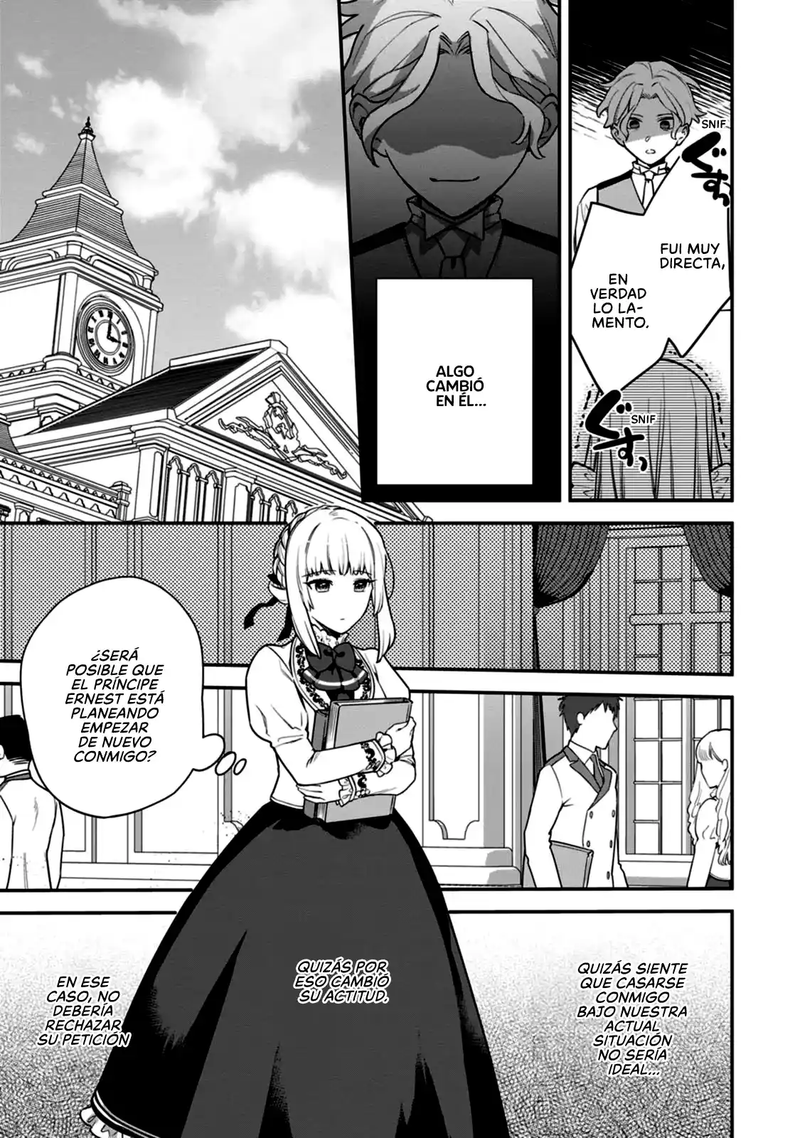 Kankei Kaizen Wo Akiramete Kyori Wo Oitara, Shiotaioudatta Konyakusha Ga Karande Kuru You Ni Narimashita - Capítulo 3 - Página 8 - LectorTMOo