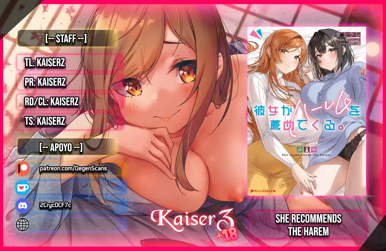 Kanojo Ga Harem Wo Susumetekuru - Capítulo 3.2 - Página 1 - LectorTMOo