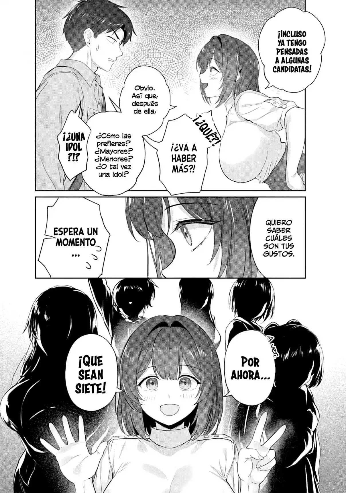Kanojo Ga Harem Wo Susumetekuru - Capítulo 4.1 - Página 13 - LectorTMOo