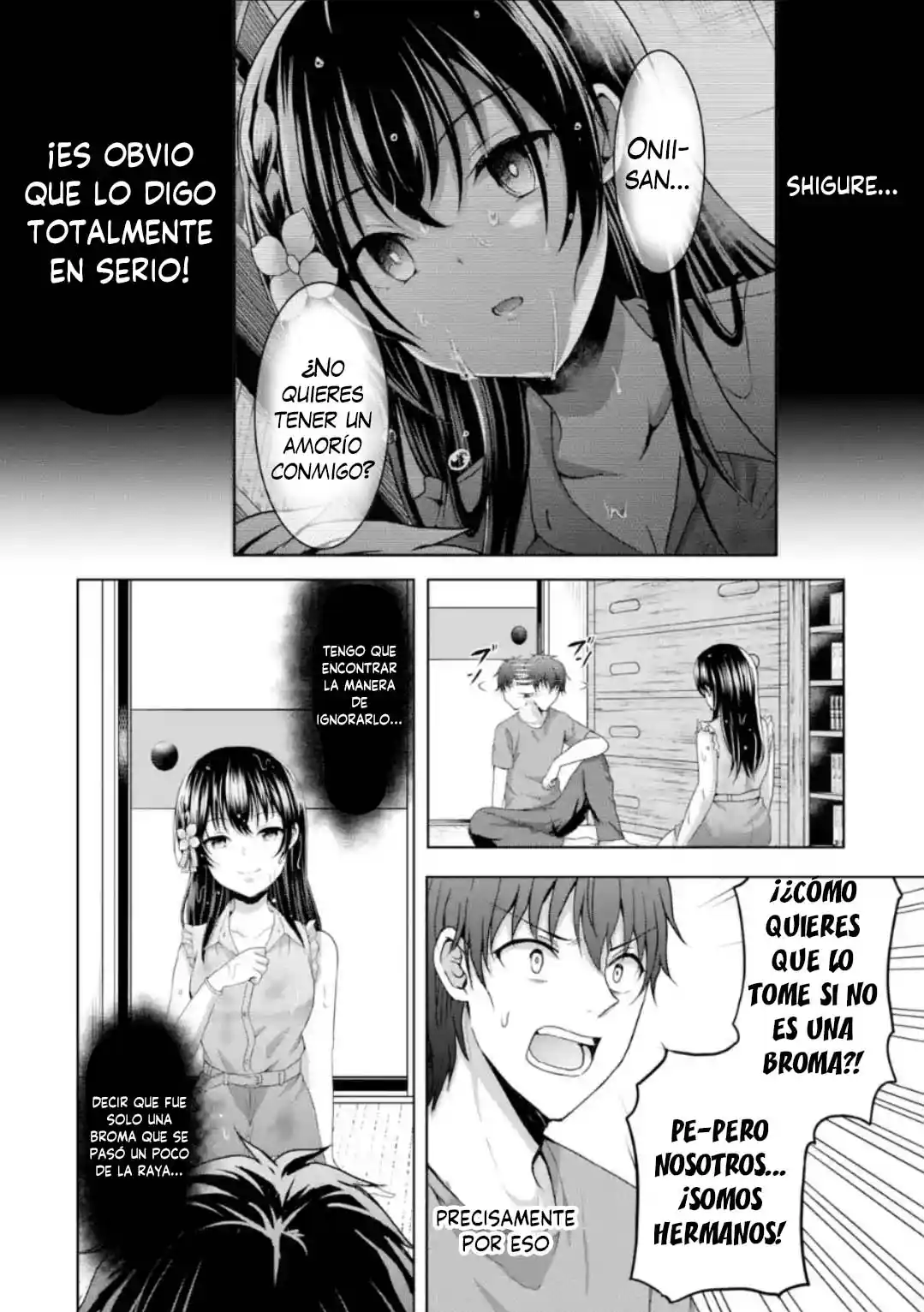 Kanojo No Imouto To Kiss Wo Shita - Capítulo 12.1 - Página 6 - LectorTMOo