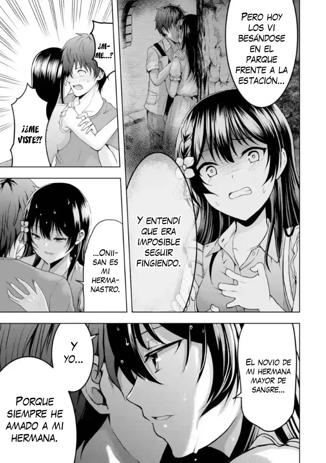 Kanojo No Imouto To Kiss Wo Shita - Capítulo 12.2 - Página 1 - LectorTMOo