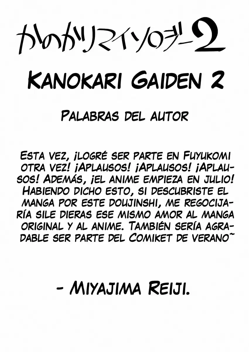 Kanojo, Okarishimasu - Capítulo 122.50 - Página 14 - LectorTMOo