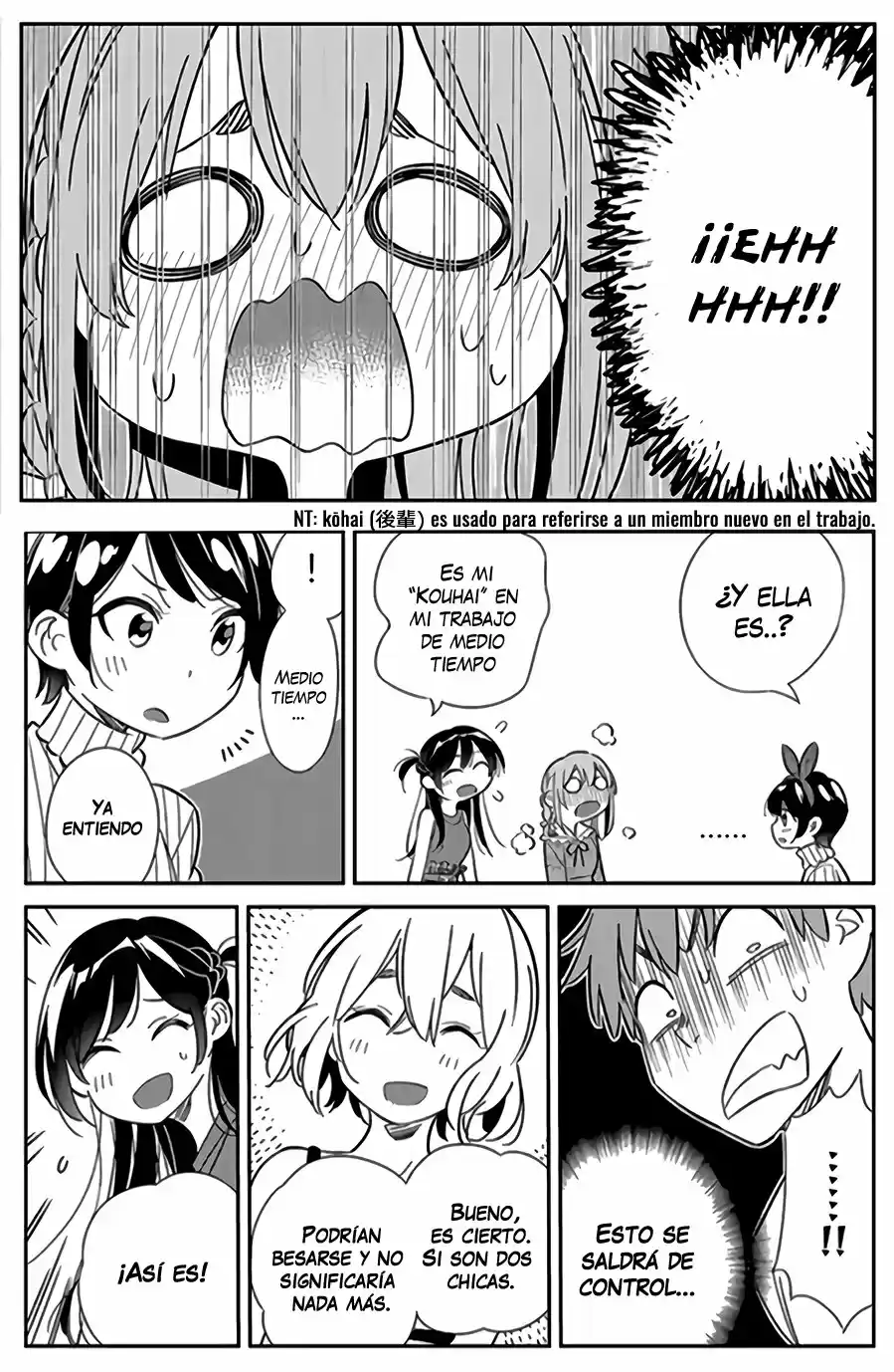 Kanojo, Okarishimasu - Capítulo 190.50 - Página 14 - LectorTMOo