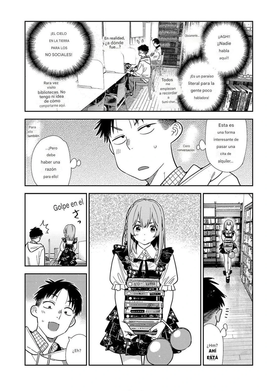 Kanojo, Okarishimasu capítulo 420 página 4