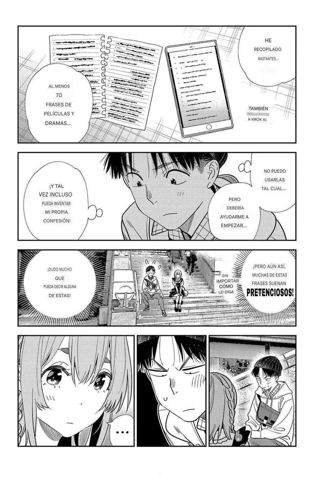 Kanojo, Okarishimasu capítulo 420 página 11