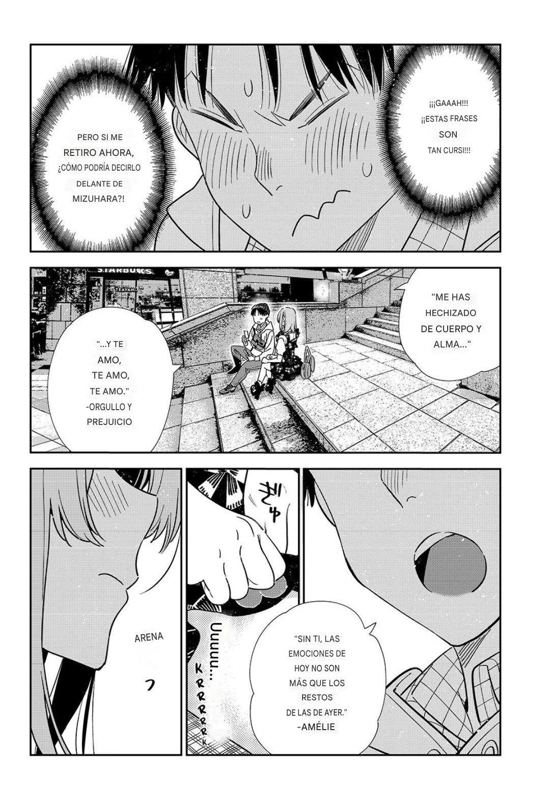Kanojo, Okarishimasu capítulo 420 página 18
