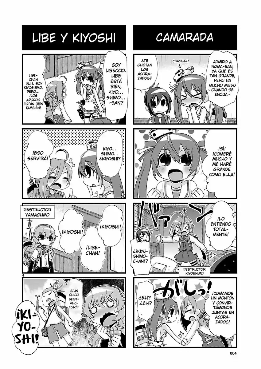 Kantai Collection Teitoku No Yome No Kongou - Capítulo 105 - Página 4 - LectorTMOo