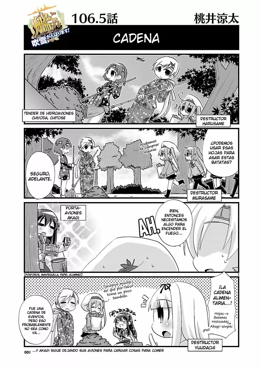 Kantai Collection Teitoku No Yome No Kongou - Capítulo 106.50 - Página 1 - LectorTMOo