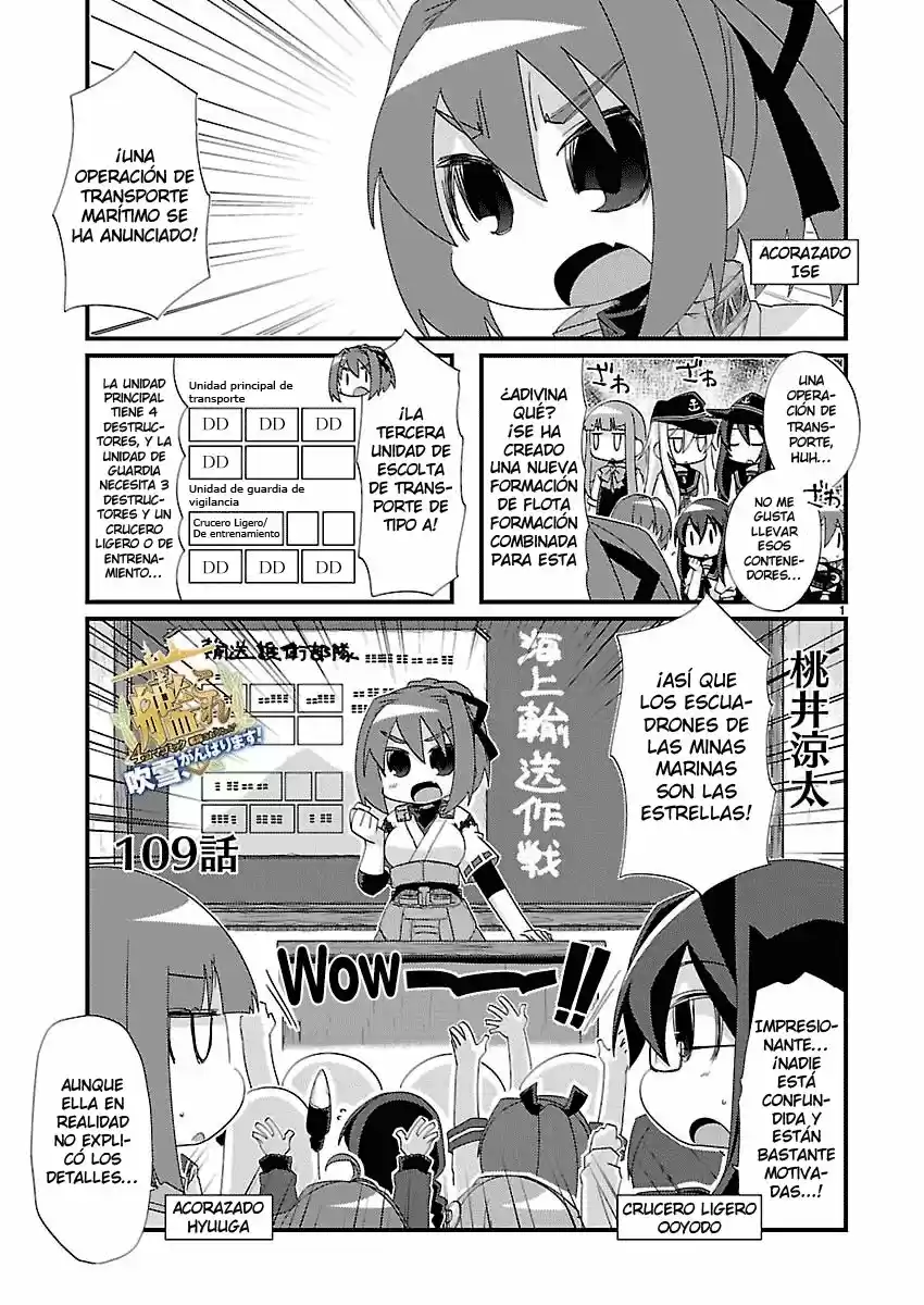 Kantai Collection Teitoku No Yome No Kongou - Capítulo 109 - Página 1 - LectorTMOo