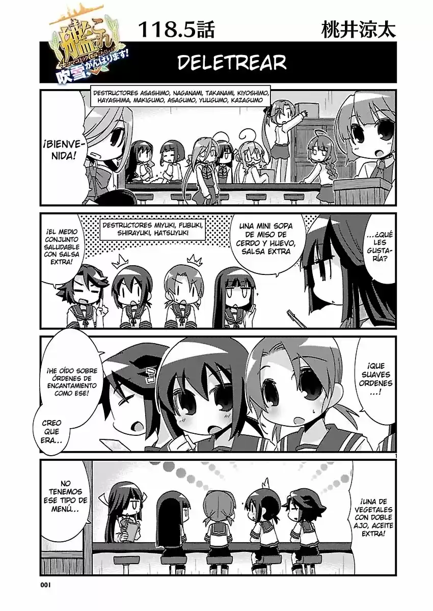 Kantai Collection Teitoku No Yome No Kongou - Capítulo 118.50 - Página 1 - LectorTMOo