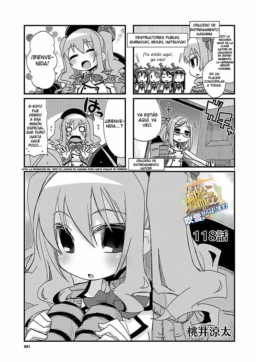 Kantai Collection Teitoku No Yome No Kongou - Capítulo 118 - Página 1 - LectorTMOo