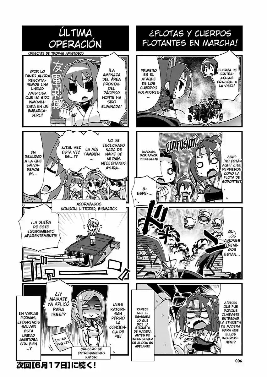 Kantai Collection Teitoku No Yome No Kongou - Capítulo 126 - Página 6 - LectorTMOo