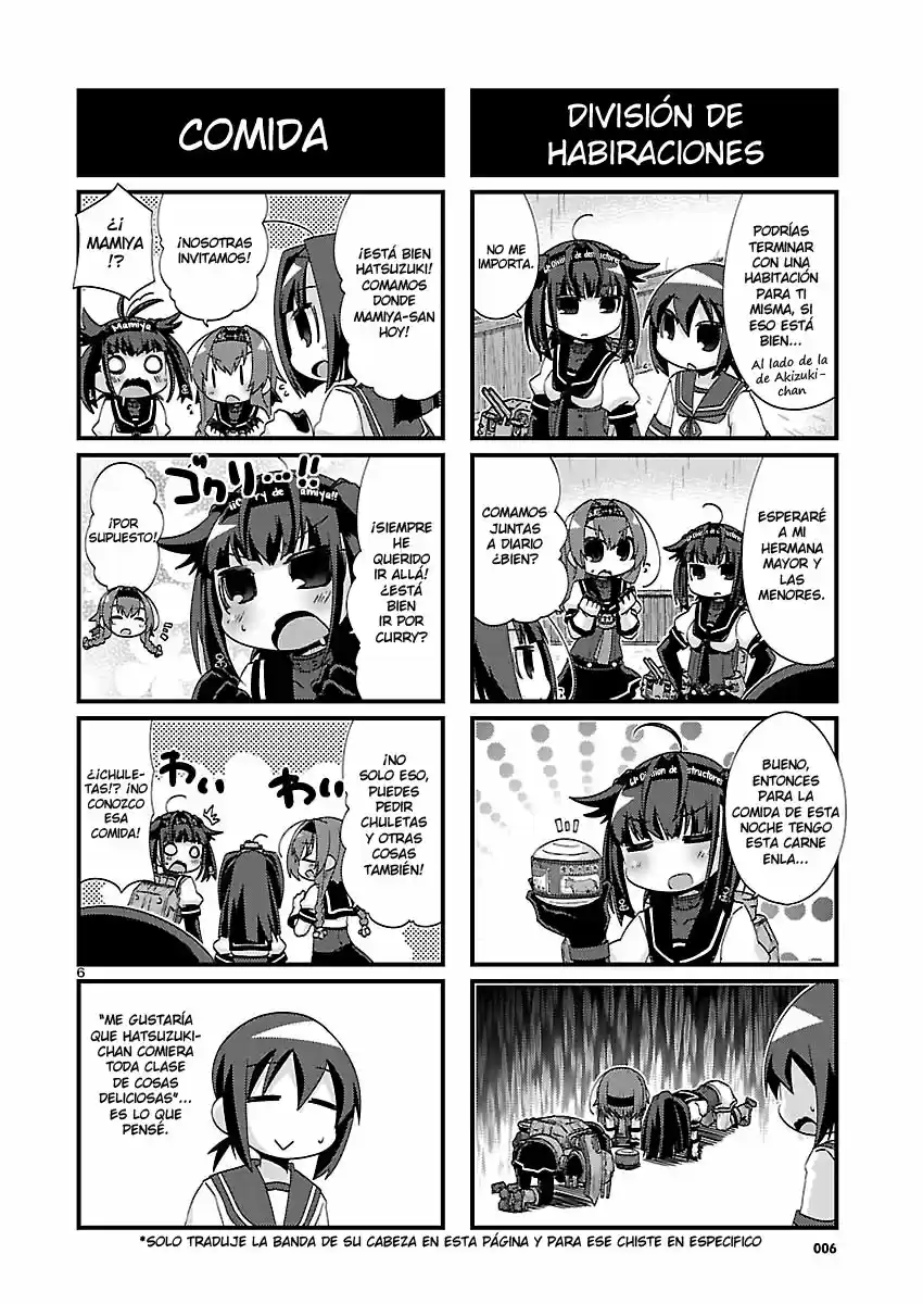 Kantai Collection Teitoku No Yome No Kongou - Capítulo 129 - Página 6 - LectorTMOo