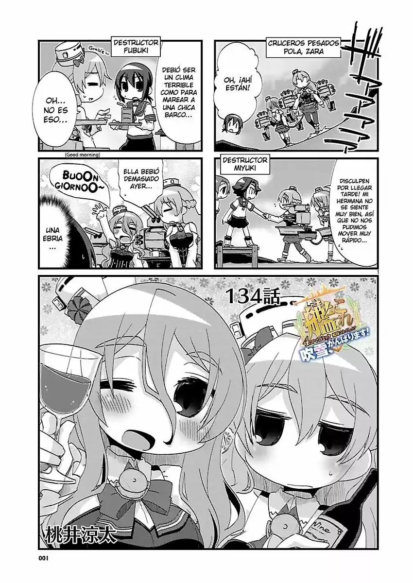 Kantai Collection Teitoku No Yome No Kongou - Capítulo 134 - Página 1 - LectorTMOo