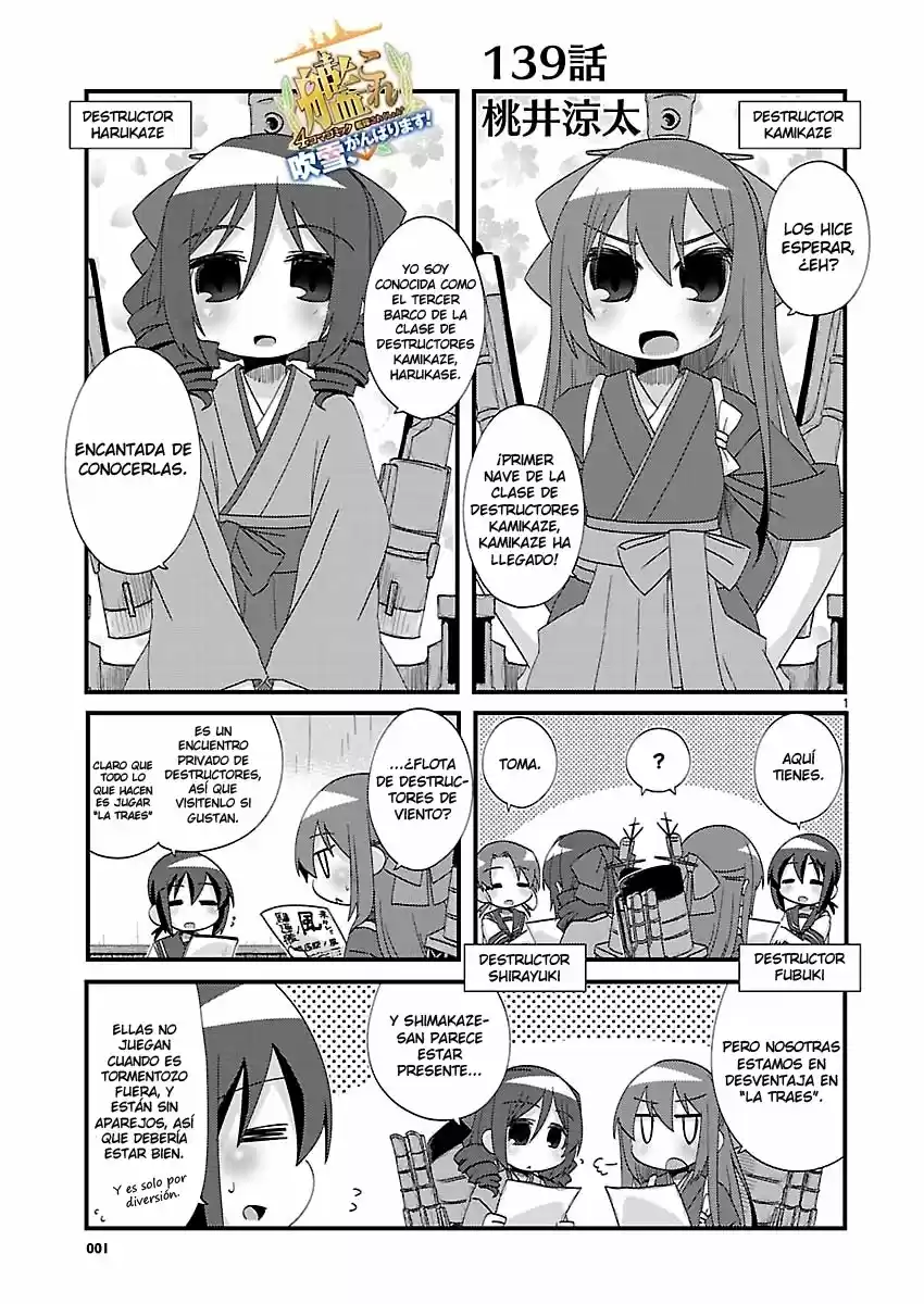 Kantai Collection Teitoku No Yome No Kongou - Capítulo 139 - Página 1 - LectorTMOo