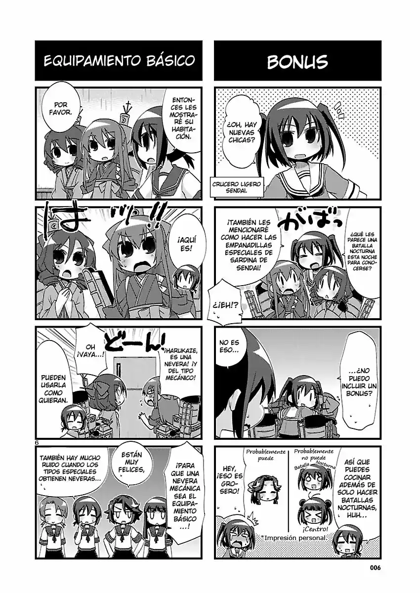 Kantai Collection Teitoku No Yome No Kongou - Capítulo 139 - Página 6 - LectorTMOo