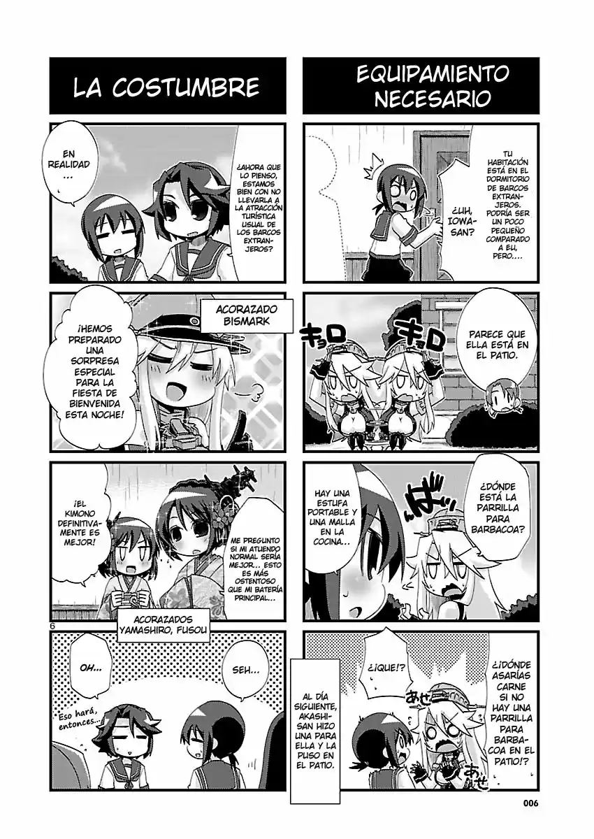 Kantai Collection Teitoku No Yome No Kongou - Capítulo 140 - Página 6 - LectorTMOo
