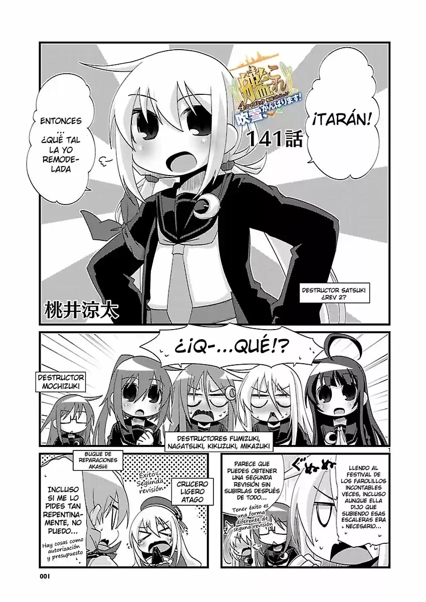 Kantai Collection Teitoku No Yome No Kongou - Capítulo 141 - Página 1 - LectorTMOo