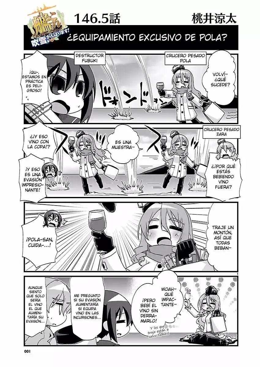 Kantai Collection Teitoku No Yome No Kongou - Capítulo 146.50 - Página 1 - LectorTMOo