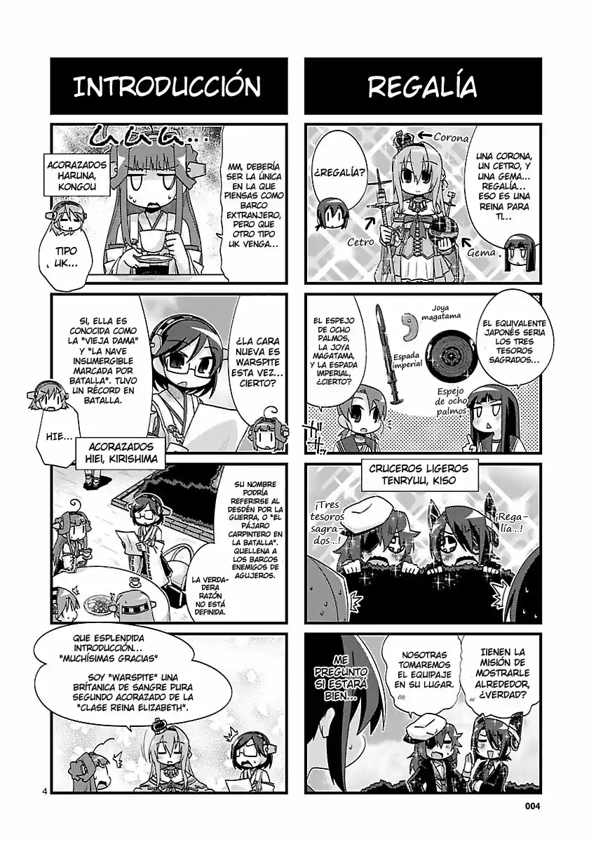 Kantai Collection Teitoku No Yome No Kongou - Capítulo 152 - Página 4 - LectorTMOo