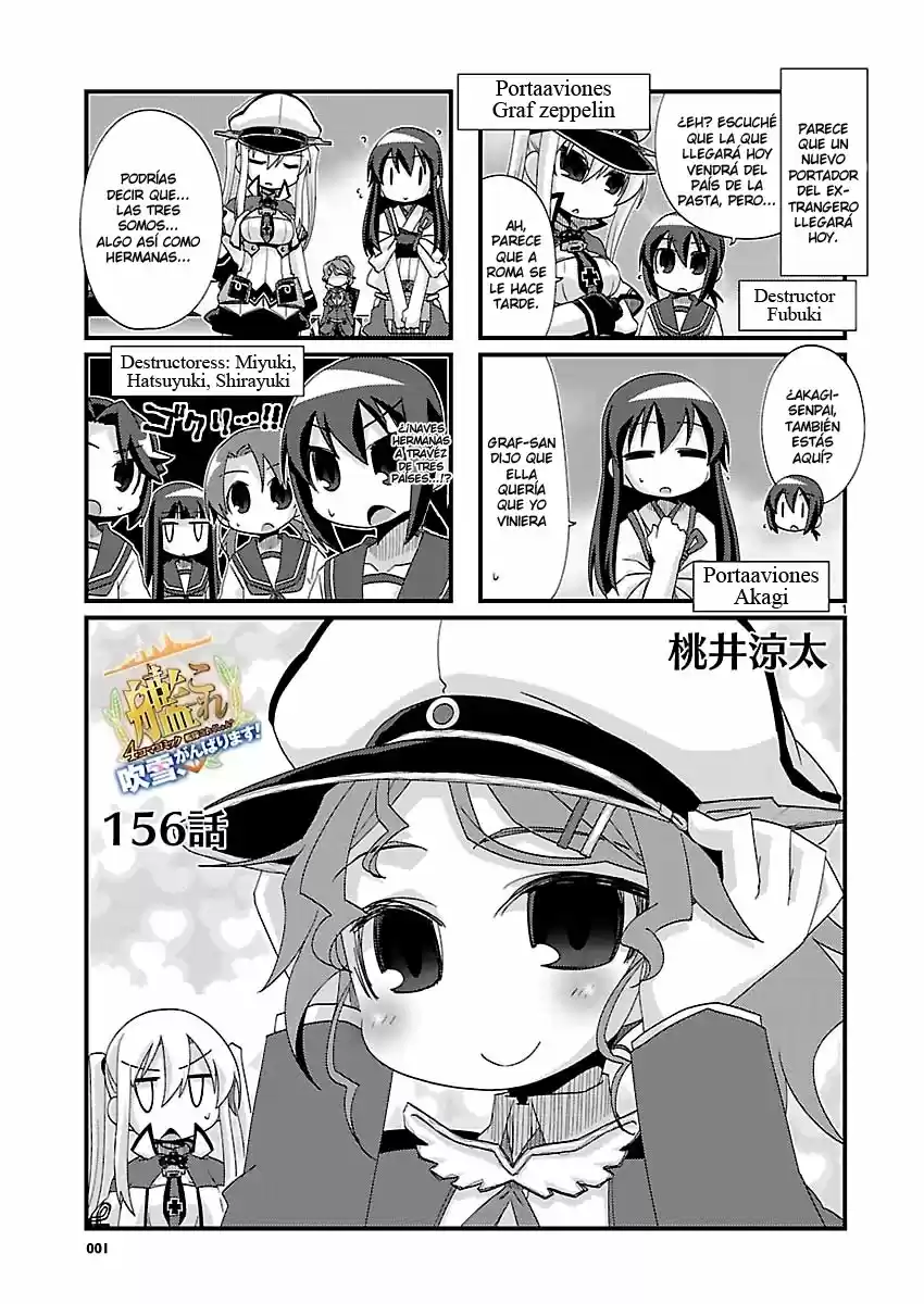 Kantai Collection Teitoku No Yome No Kongou - Capítulo 156 - Página 1 - LectorTMOo