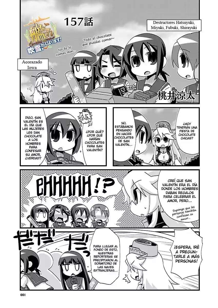 Kantai Collection Teitoku No Yome No Kongou - Capítulo 157 - Página 1 - LectorTMOo