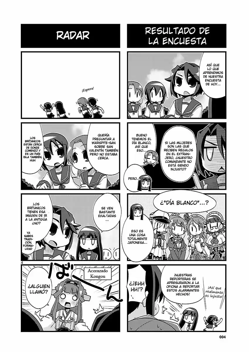 Kantai Collection Teitoku No Yome No Kongou - Capítulo 157 - Página 4 - LectorTMOo