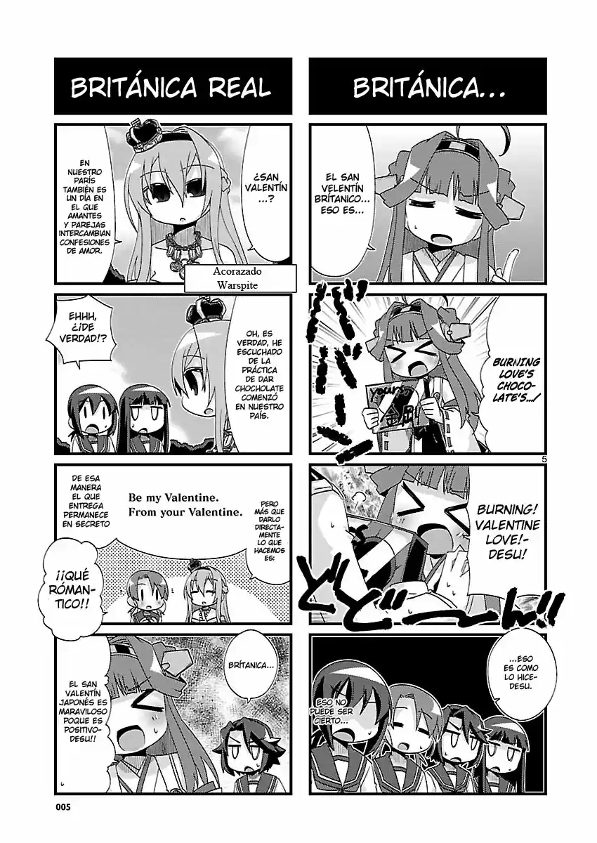 Kantai Collection Teitoku No Yome No Kongou - Capítulo 157 - Página 5 - LectorTMOo