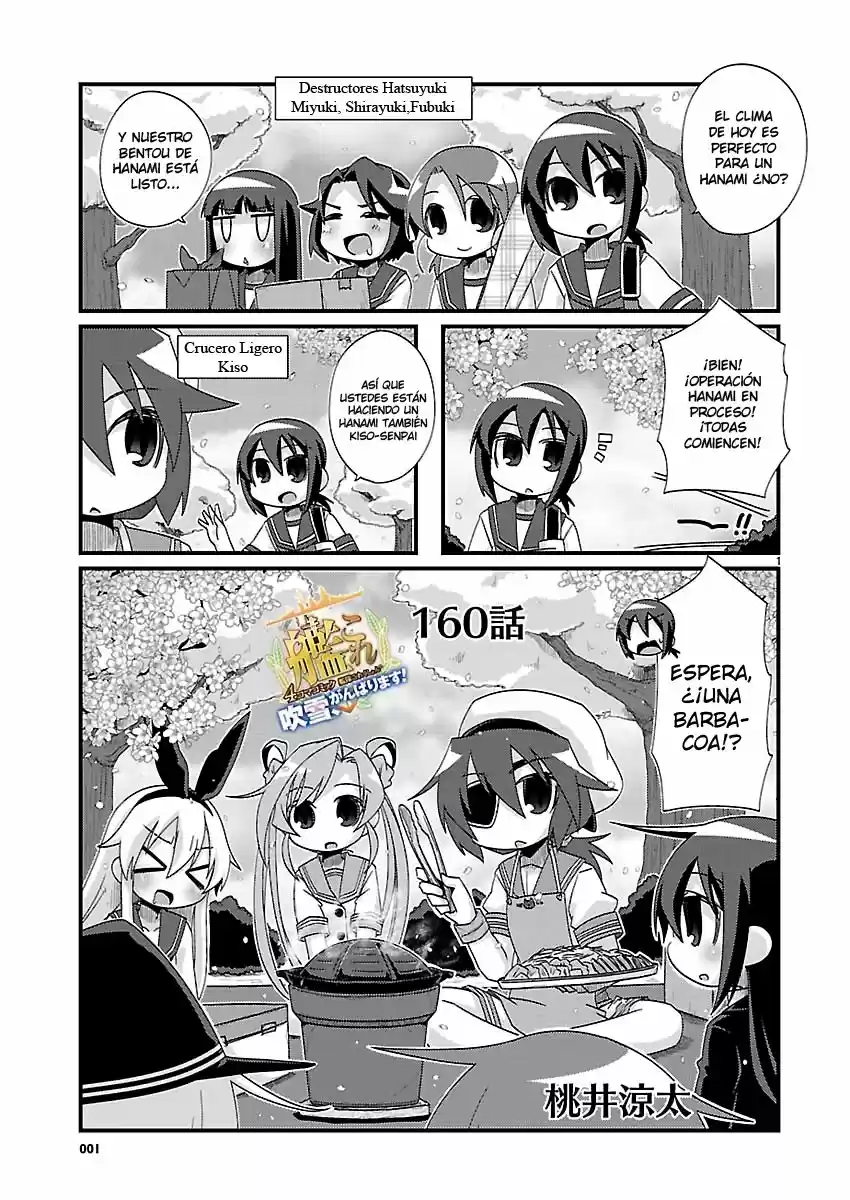 Kantai Collection Teitoku No Yome No Kongou - Capítulo 160 - Página 1 - LectorTMOo