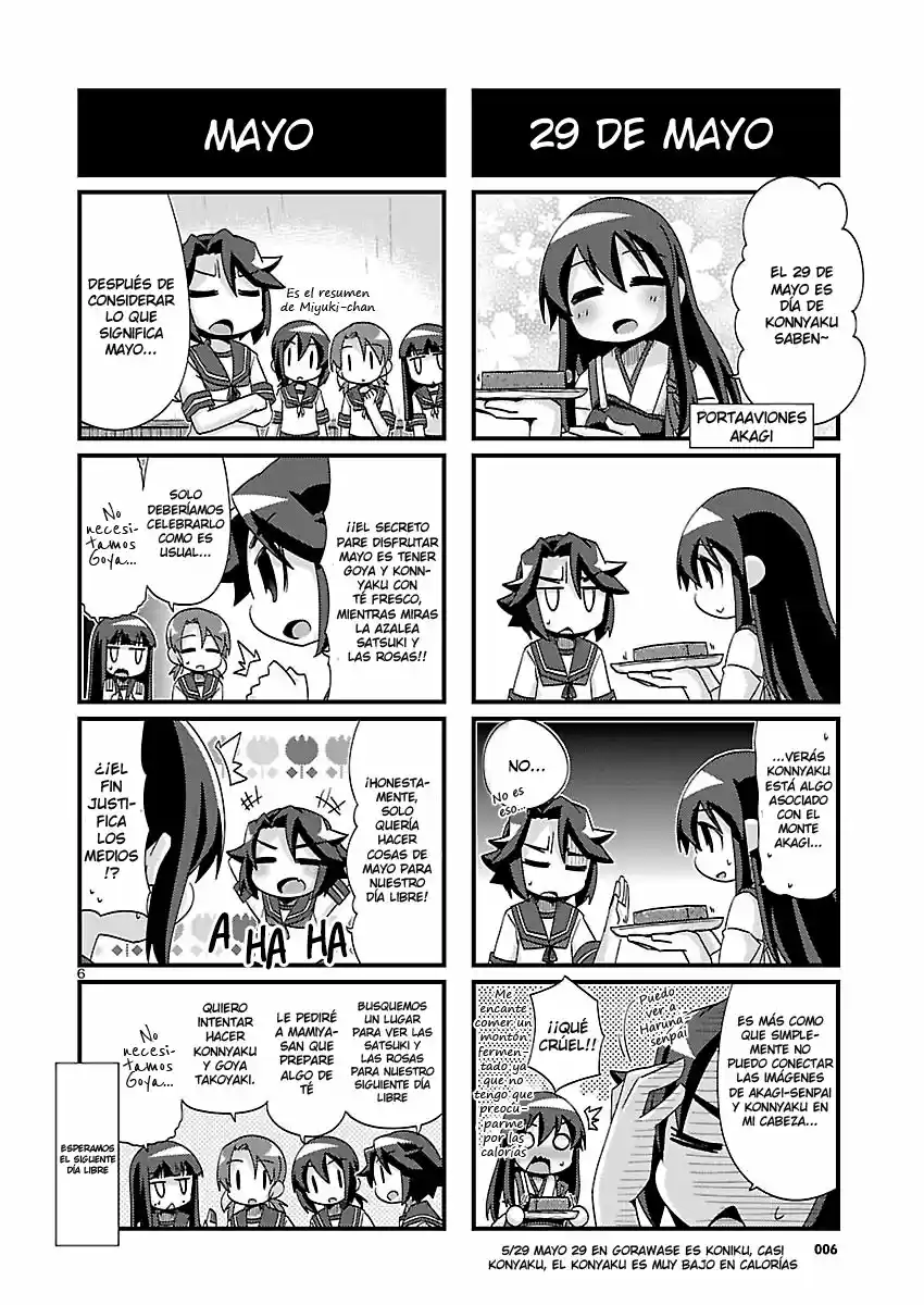 Kantai Collection Teitoku No Yome No Kongou - Capítulo 162 - Página 6 - LectorTMOo