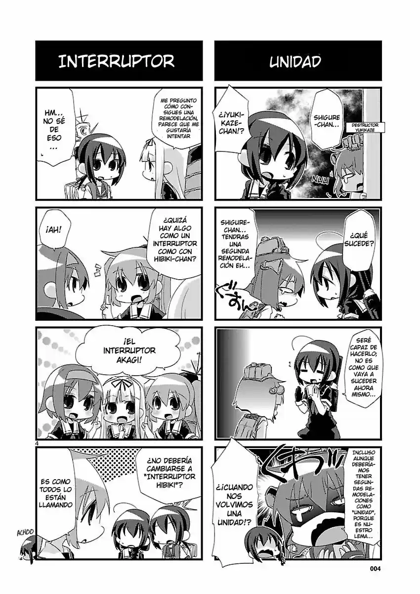 Kantai Collection Teitoku No Yome No Kongou - Capítulo 17 - Página 4 - LectorTMOo