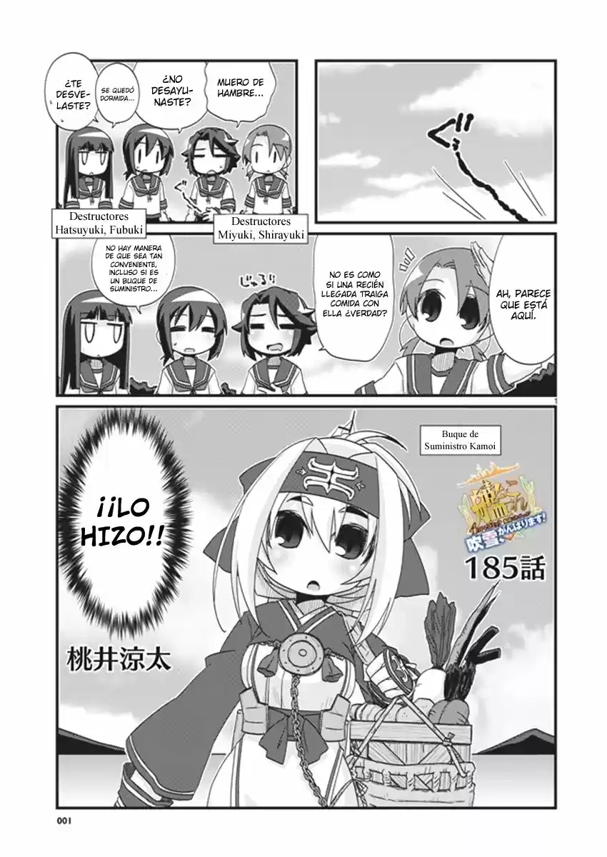 Kantai Collection Teitoku No Yome No Kongou - Capítulo 185 - Página 1 - LectorTMOo