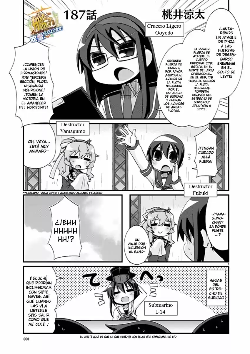 Kantai Collection Teitoku No Yome No Kongou - Capítulo 187 - Página 1 - LectorTMOo
