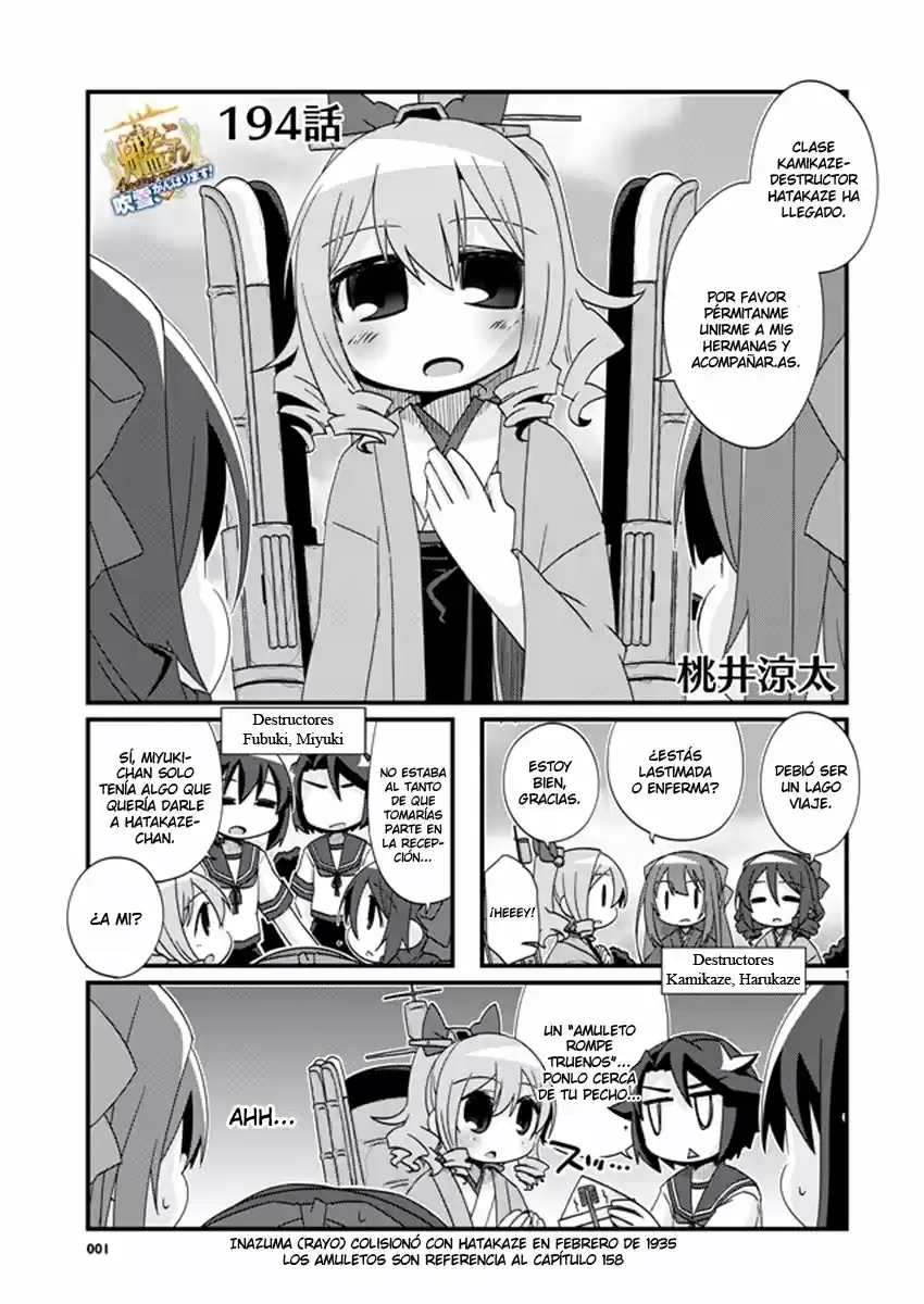 Kantai Collection Teitoku No Yome No Kongou - Capítulo 194 - Página 1 - LectorTMOo