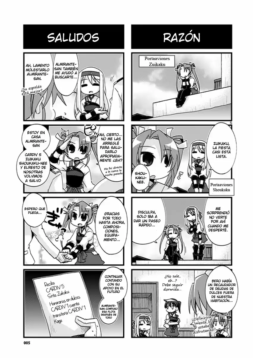 Kantai Collection Teitoku No Yome No Kongou - Capítulo 200 - Página 5 - LectorTMOo