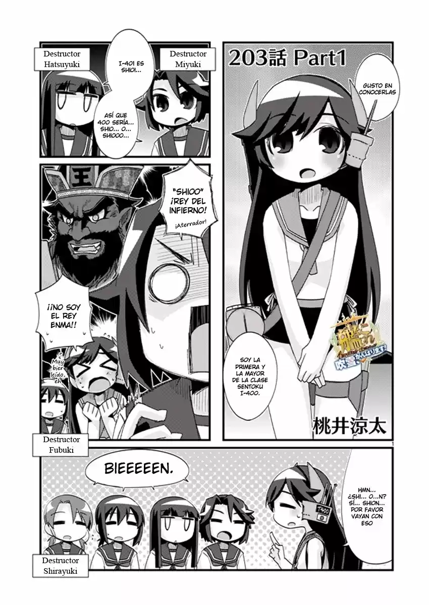 Kantai Collection Teitoku No Yome No Kongou - Capítulo 203 - Página 1 - LectorTMOo