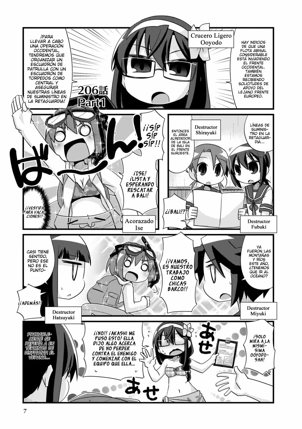 Kantai Collection Teitoku No Yome No Kongou - Capítulo 206 - Página 1 - LectorTMOo