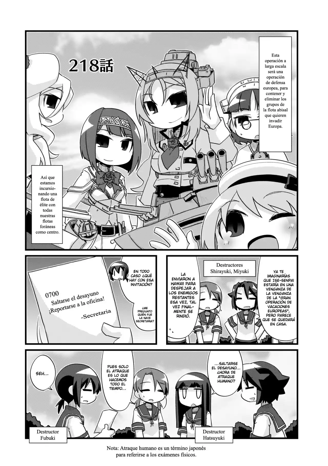 Kantai Collection Teitoku No Yome No Kongou - Capítulo 218 - Página 1 - LectorTMOo