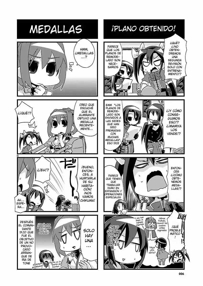 Kantai Collection Teitoku No Yome No Kongou - Capítulo 39 - Página 6 - LectorTMOo