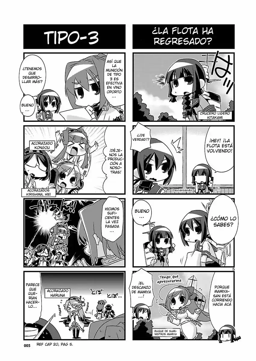 Kantai Collection Teitoku No Yome No Kongou - Capítulo 40 - Página 5 - LectorTMOo