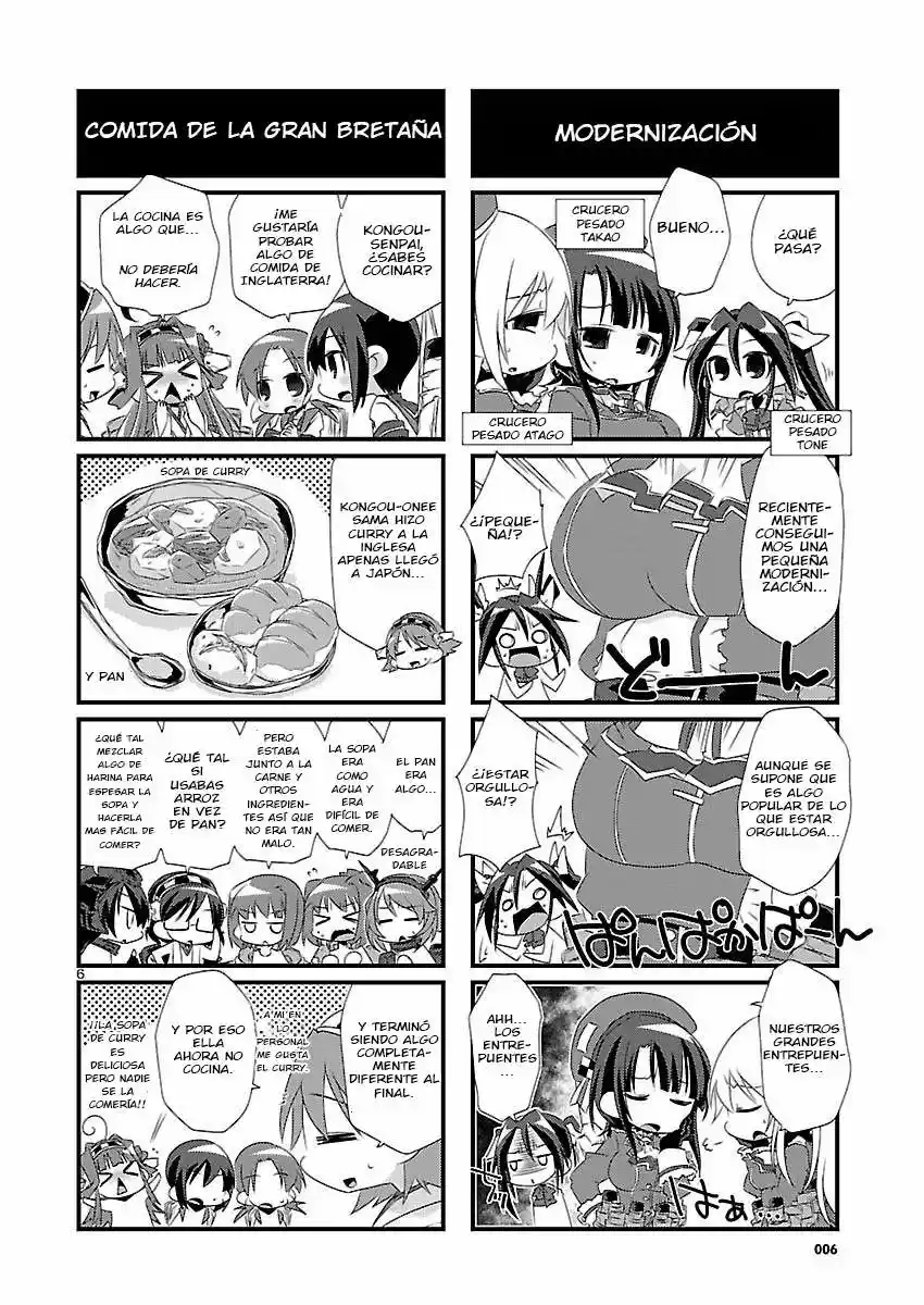 Kantai Collection Teitoku No Yome No Kongou - Capítulo 5 - Página 6 - LectorTMOo