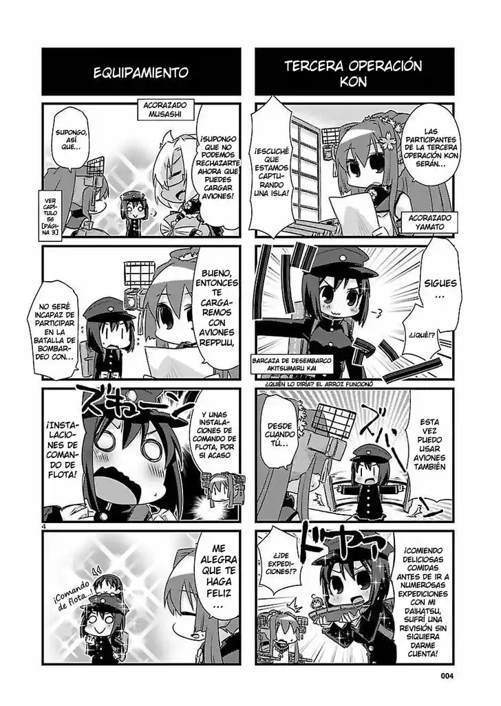 Kantai Collection Teitoku No Yome No Kongou - Capítulo 65 - Página 4 - LectorTMOo